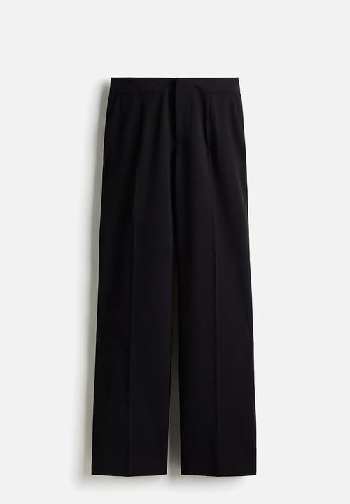 H&M - Tailored trousers - black