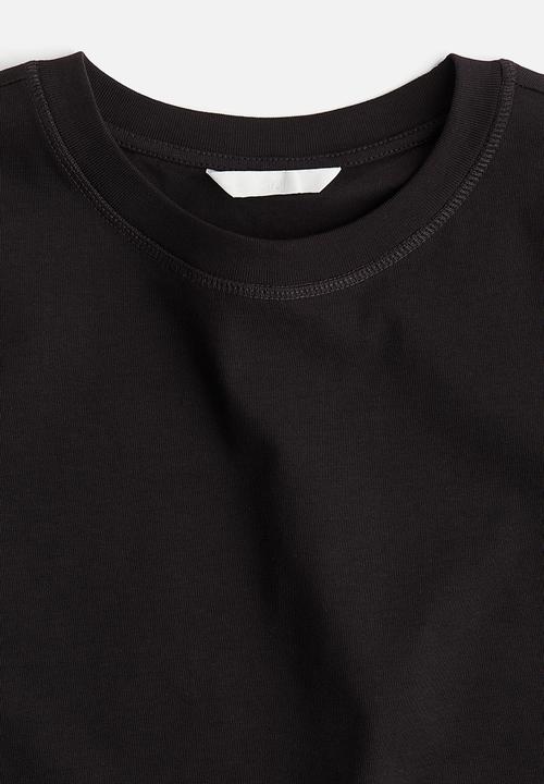 H&M - Oversized cotton t-shirt - dark brown