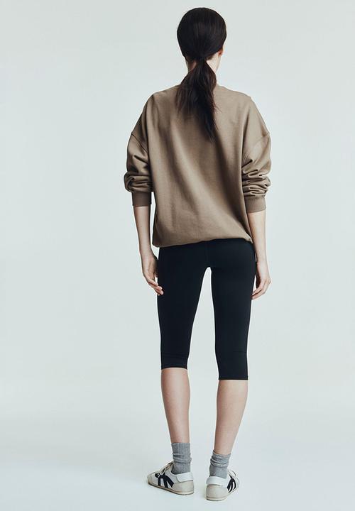 H&M - Sports sweatshirt - dark beige