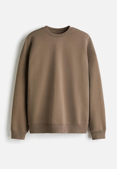H&M - Sports sweatshirt - dark beige