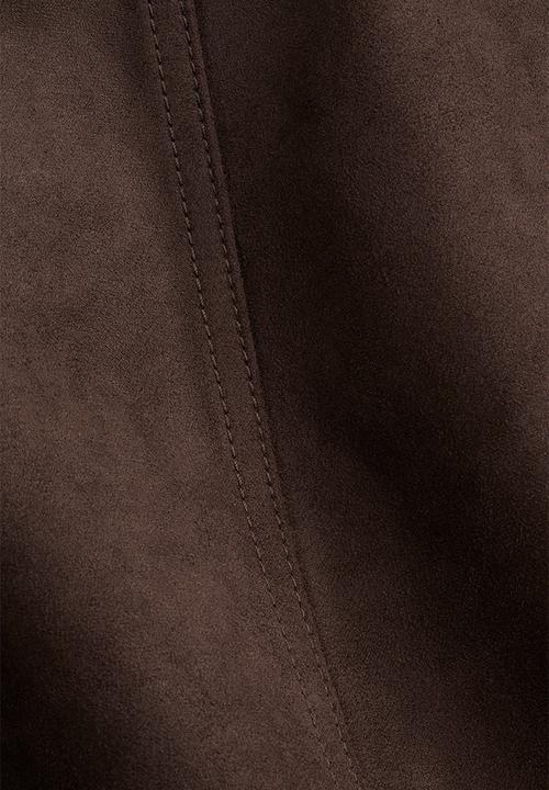 H&M - Mini skirt - dark brown