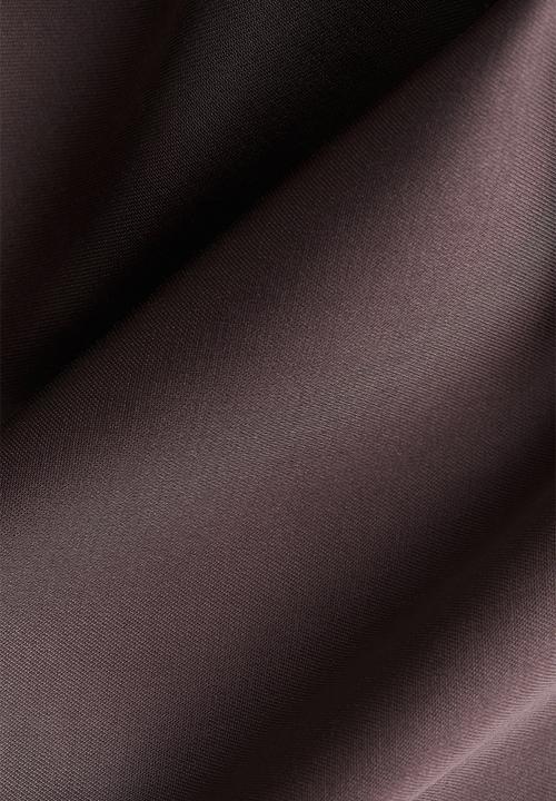 H&M - Midi skirt -  dark purple 