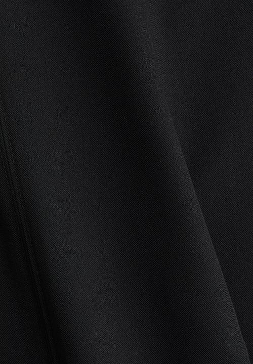 H&M - Waisted twill dress - black