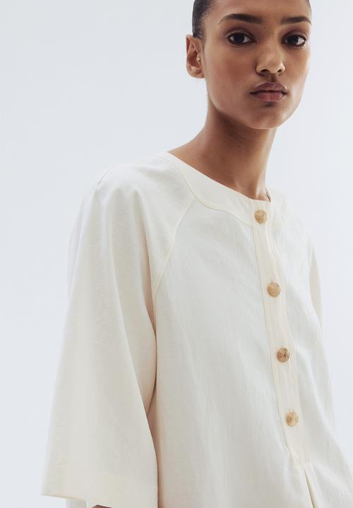 H&M - Shift dress - cream