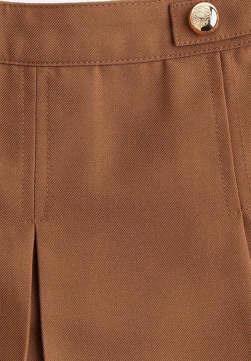 H&M - Pleated skort - brown