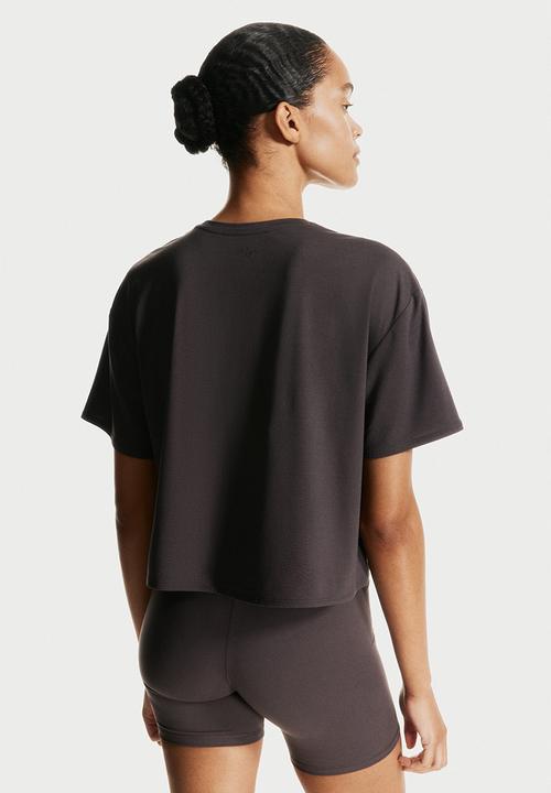 H&M - Boxy-style sports top with drymove™ - grey