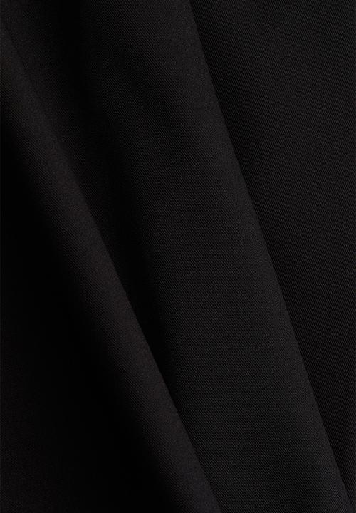 H&M - Twill shift dress - black