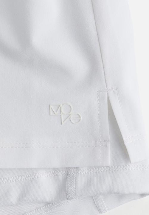 H&M - Double-layered running shorts with drymove™ - white