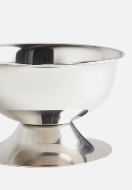 H&M - Stainless steel low coupe - silver-coloured