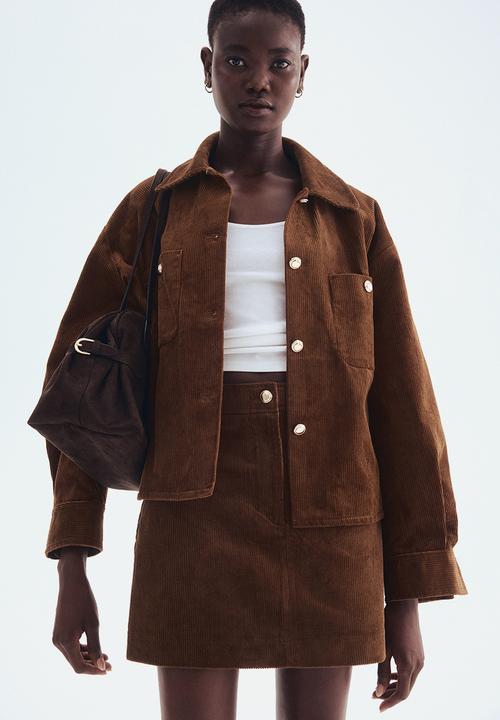 H&M - Oversized jacket - brown