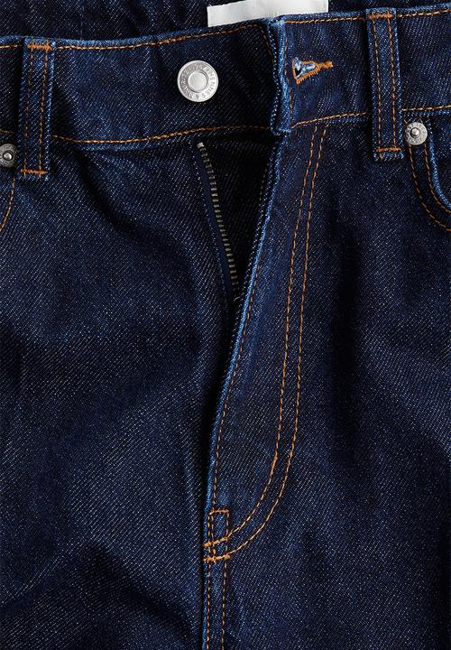 H&M - Wide high ankle jeans - blue