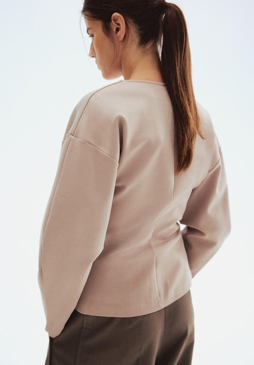 H&M - Waisted cardigan - beige