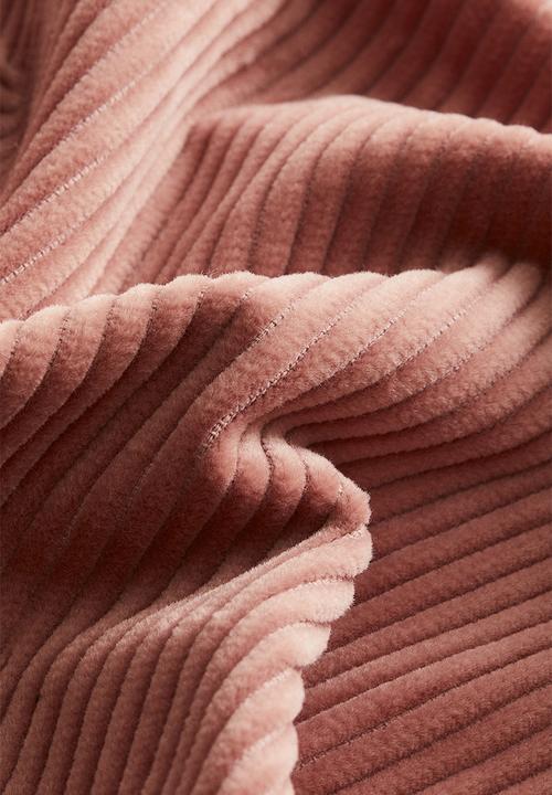 H&M - Corduroy cushion cover - dusty pink