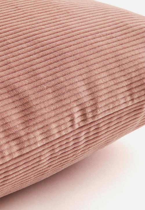 H&M - Corduroy cushion cover - dusty pink