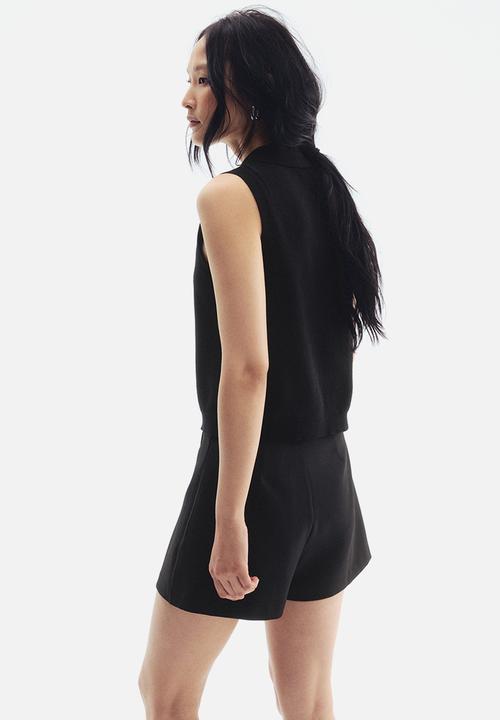 H&M - Wrap skort - black