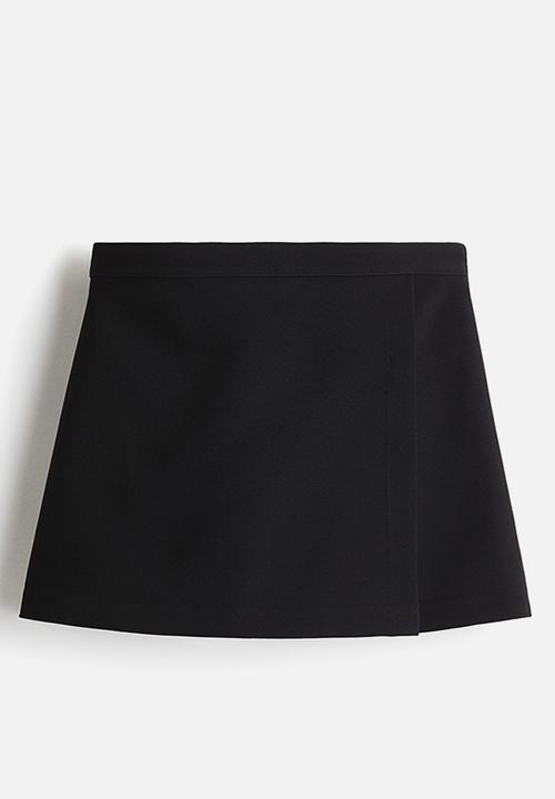 H&M - Wrap skort - black