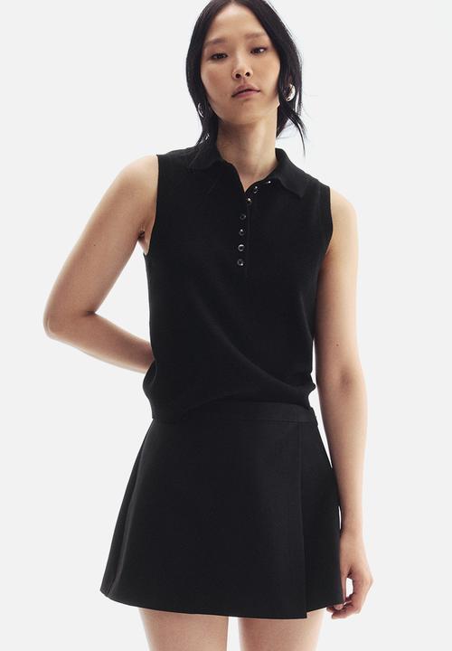 H&M - Wrap skort - black