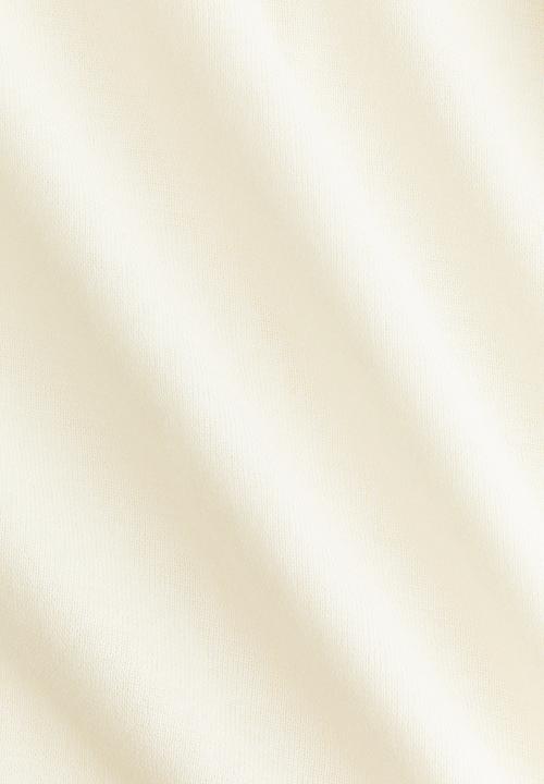 H&M - Scarf-collar top - cream
