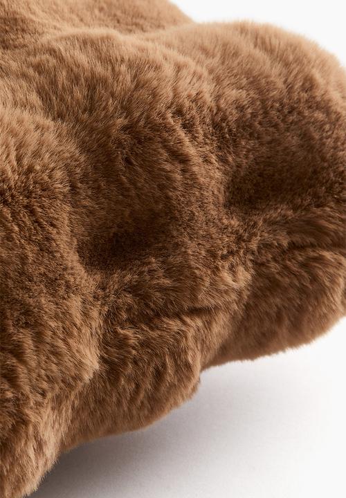 H&M - Fluffy cushion cover - brown
