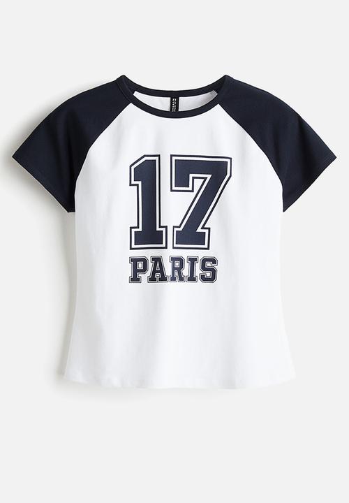 H&M - Printed cotton t-shirt - white 17