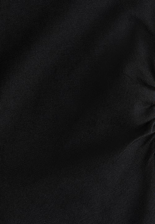 H&M - Ruched t-shirt - black