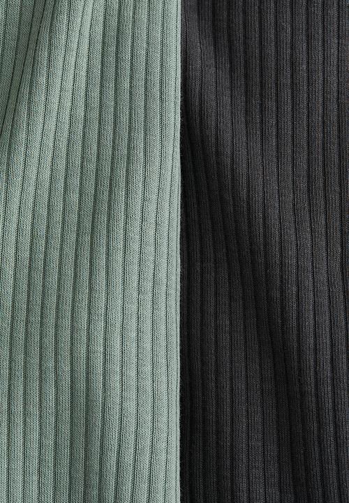 H&M - 2 Pack leggings - light green/dark grey