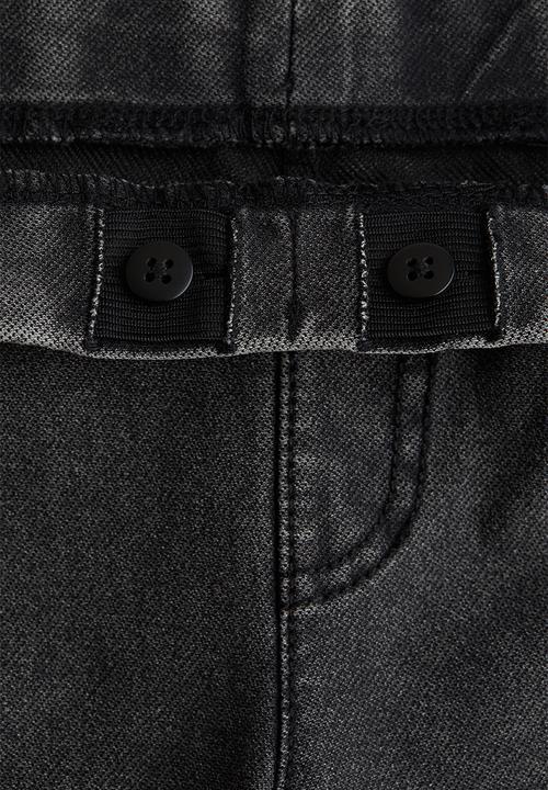 H&M - Wide denim-look trousers - denim grey