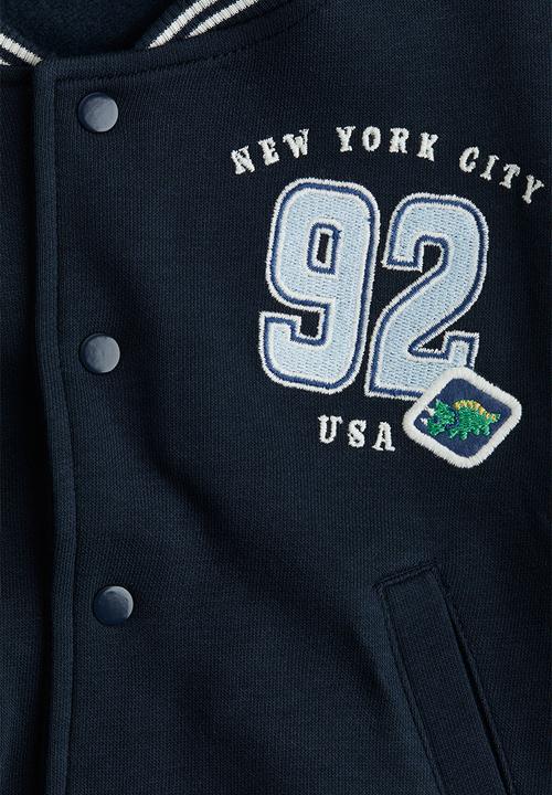 H&M - Sweatshirt baseball jacket - blue,multi