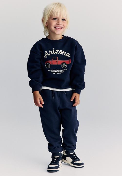 H&M - Cotton joggers - dark blue