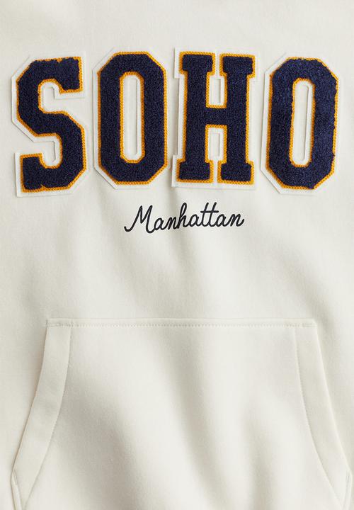 H&M - Hoodie - cream/soho