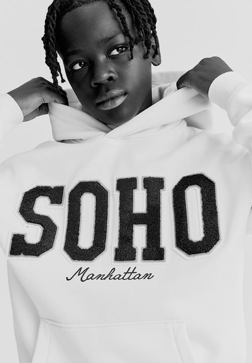 H&M - Hoodie - cream/soho