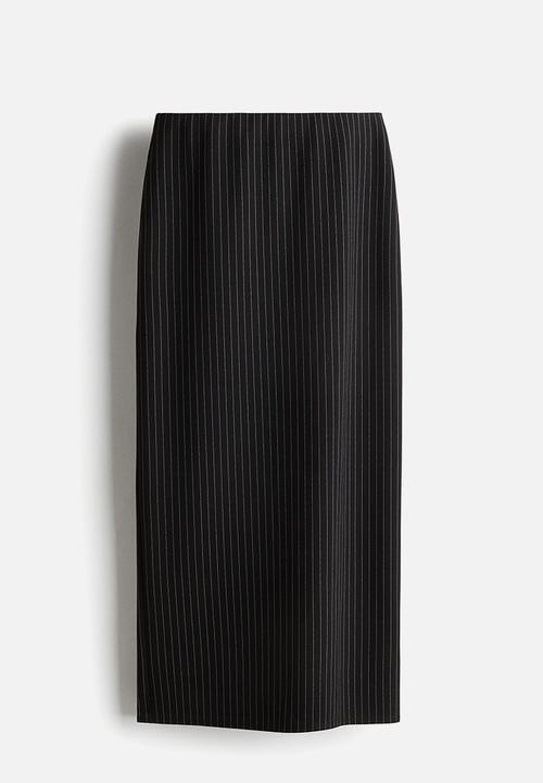 H&M - Midi skirt - black
