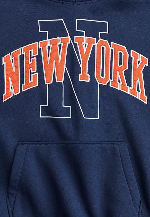 H&M - Hoodie - blue/new york
