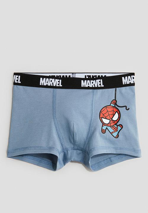 H&M - 5 pack trunks - light grey marl & red marvel
