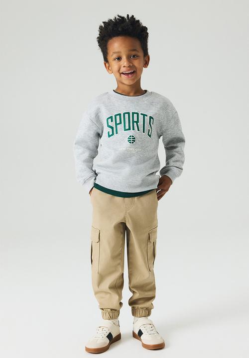 H&M - Sweatshirt - light grey marl sports