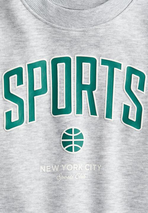 H&M - Sweatshirt - light grey marl sports