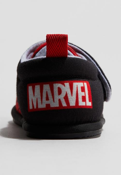 H&M - Printed cotton slippers - red spider-man