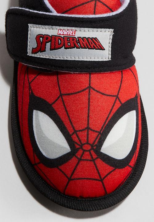 H&M - Printed cotton slippers - red spider-man