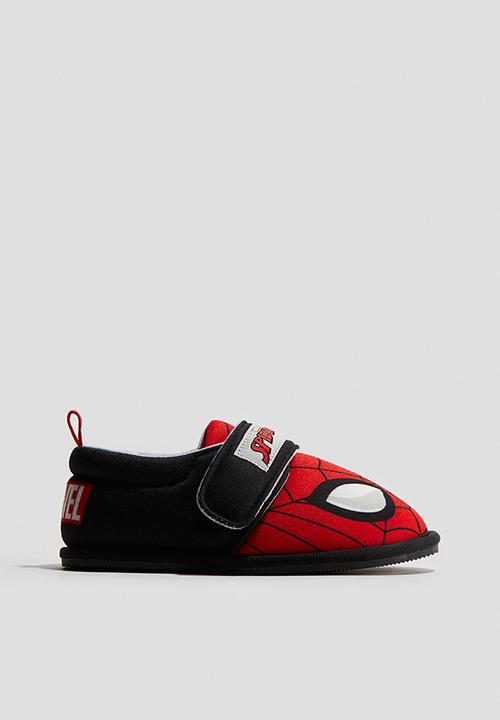 H&M - Printed cotton slippers - red spider-man