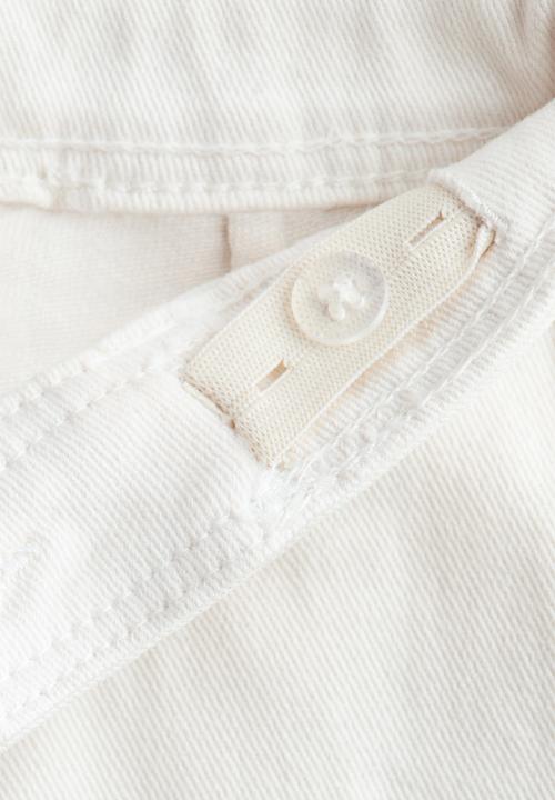 H&M - Bead-embellished flared trousers - white