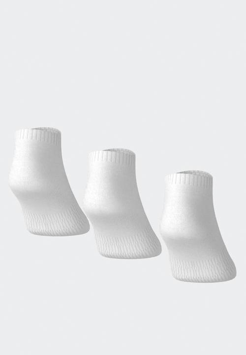 adidas Originals - Cushioned Essentials Low Cut Socks 3 Pair Pack - White