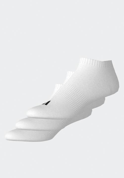adidas Originals - Cushioned Essentials Low Cut Socks 3 Pair Pack - White