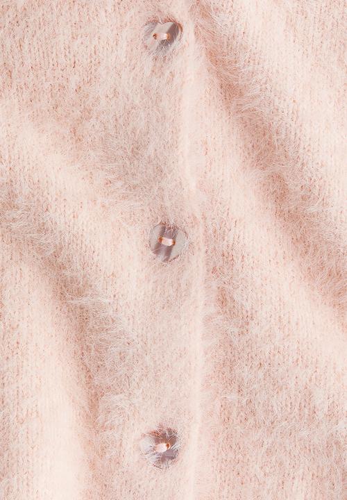 H&M - Fluffy cardigan - light pink