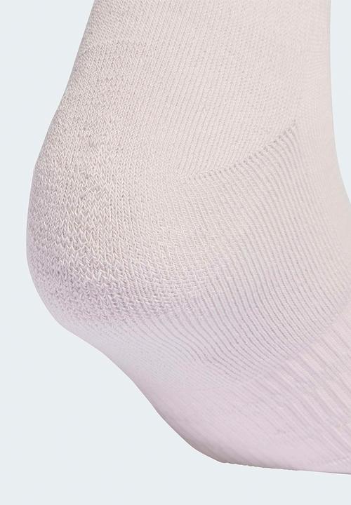adidas Originals - Cushioned  Essential Crew 3Pk - wonder white/wonder quartz/ice purple