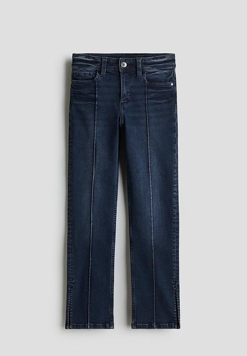H&M - Pintucked slim fit jeans - dark denim blue