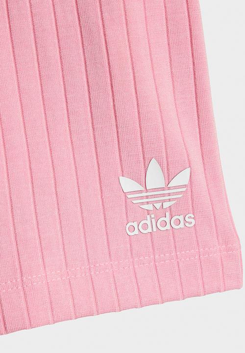 adidas Originals - Short Tee Set - Light Pink