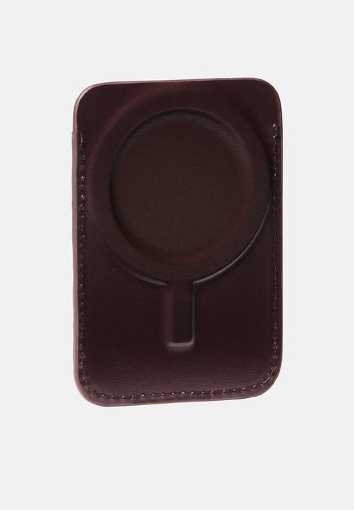 Calvin Klein - Aop Leather Magnetic  Wallet- Fudge