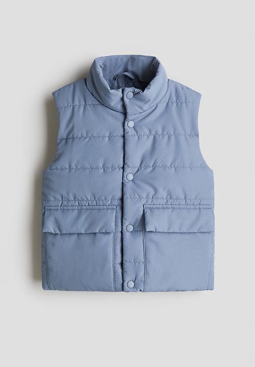 H&M - Puffer gilet - dusty blue 