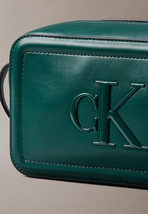Calvin Klein - Bold Ck L8H Camera Bag- Maya Blue