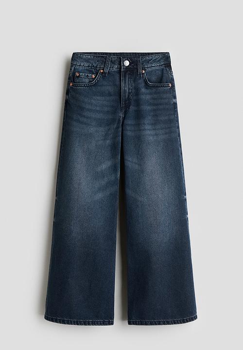 H&M - Wide leg jeans - denim blue